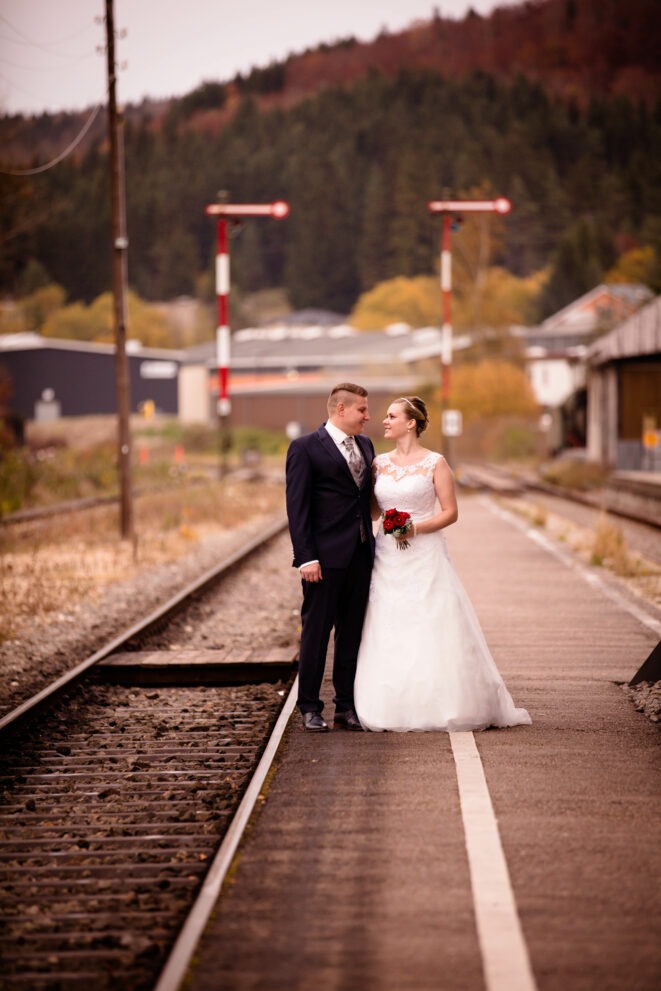 "Mit Volldampf ins Glück" - Heiraten bei der Sauschwänzlebahn